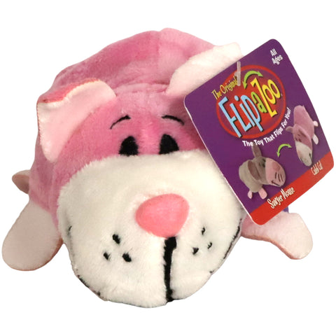 Flip A Zoo - 2-in-1 Reversible Sawyer Mouse & Caleb Cat Clip-On Plush (5