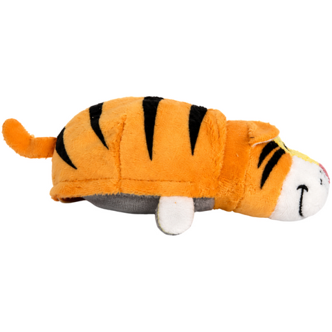 Flip A Zoo - 2-in-1 Reversible Theodore Tiger & Emma Elephant Clip-On Plush (5.5