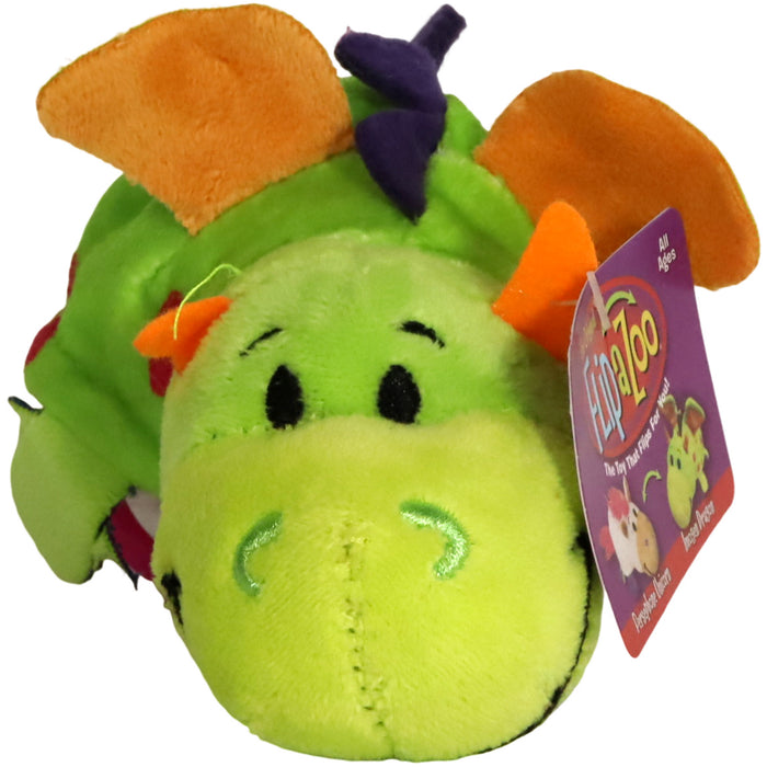 Flip A Zoo - 2-in-1 Reversible Persephone Unicorn & Imogen Dragon Clip-On Plush (5") - Jay at Play