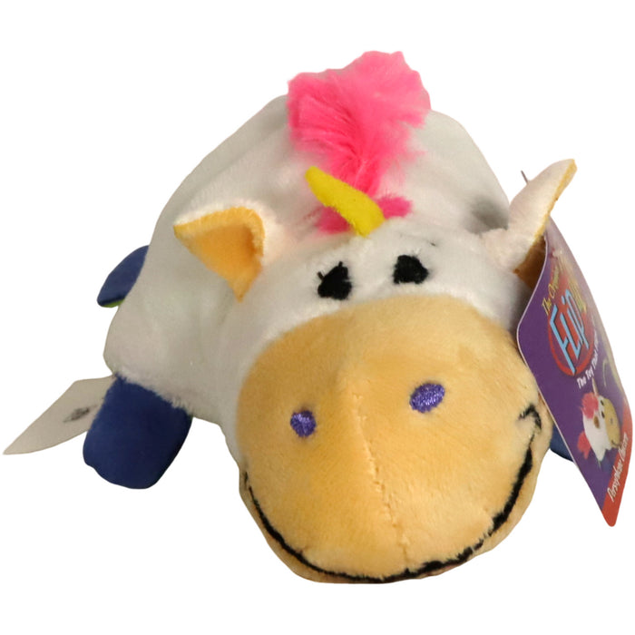 Flip A Zoo - 2-in-1 Reversible Persephone Unicorn & Imogen Dragon Clip-On Plush (5") - Jay at Play