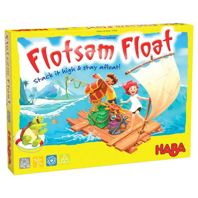 Flotsam Float - Island Stacking & Collecting Game for Children (2-5 Players, Ages 6+) - HABA
