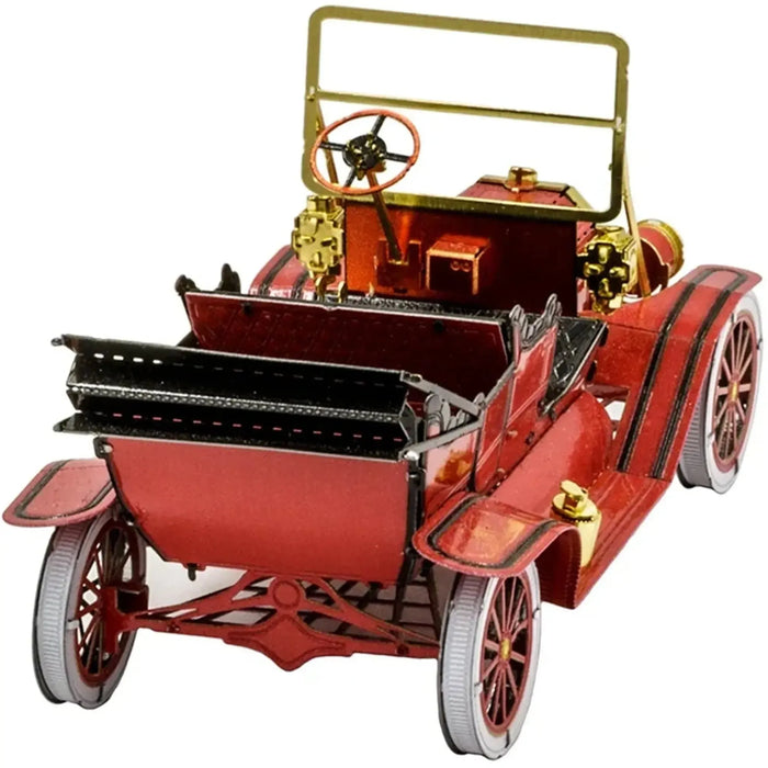 Ford - 1908 Model T (Colored) Car Figure Model Kit (Steel, Moderate Difficulty) - Fascinations - Metal Earth Series - (2022)