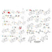 Ford - 1908 Model T (Colored) Car Figure Model Kit (Steel, Moderate Difficulty) - Fascinations - Metal Earth Series - (2022)