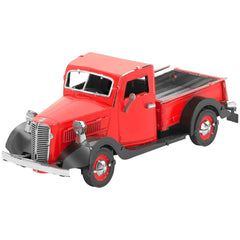 Ford - 1937 Pickup Classic Truck Figure Model Kit (1:49 Scale, Steel, Moderate Difficulty) - Fascinations - Metal Earth Series - (2022)