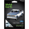 Ford - 1982 Ford F-150 Pickup Truck 3D Figure Model Kit (1:43 Scale, Steel, Moderate Difficulty) - Fascinations - Metal Earth Series - (2024)