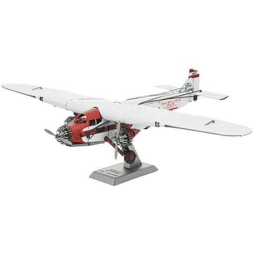 Ford - Trimotor Airplane 3D Figure Model Kit (1:120 Scale, Steel, Moderate Difficulty) - Fascinations - Metal Earth Series - (2022)