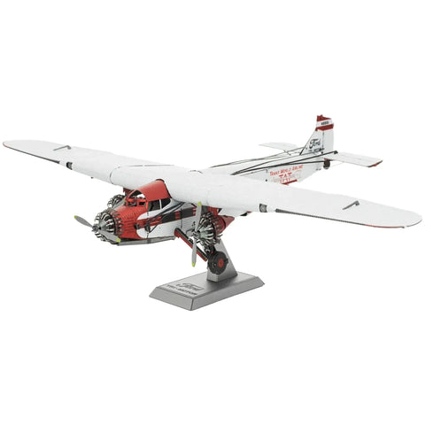 Ford - Trimotor Airplane 3D Figure Model Kit (1:120 Scale, Steel, Moderate Difficulty) - Fascinations - Metal Earth Series - (2022)
