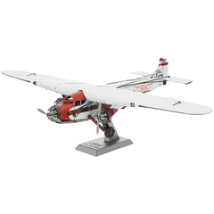 Ford - Trimotor Airplane 3D Figure Model Kit (1:120 Scale, Steel, Moderate Difficulty) - Fascinations - Metal Earth Series - (2022)