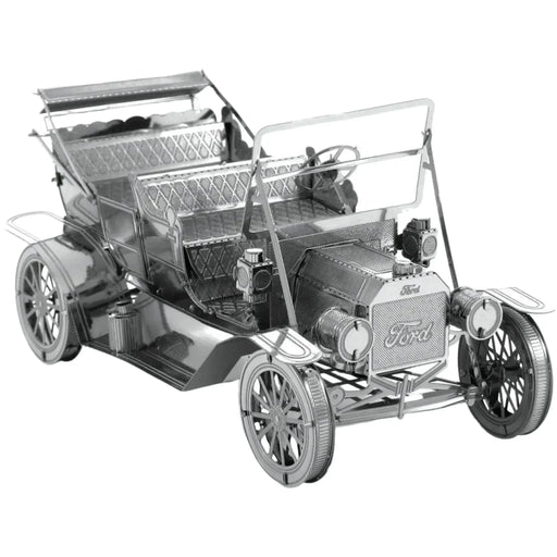 Ford - Unpainted 1908 Model T Car Figure Model Kit (Steel, Moderate Difficulty) - Fascinations - Metal Earth Series - (2022)