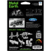 Ford - Unpainted 1908 Model T Car Figure Model Kit (Steel, Moderate Difficulty) - Fascinations - Metal Earth Series - (2022)