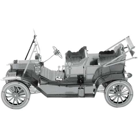 Ford - Unpainted 1908 Model T Car Figure Model Kit (Steel, Moderate Difficulty) - Fascinations - Metal Earth Series - (2022) - Image 6