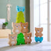 Forest Friends Stacking Toy - Wooden Toddler Toy for Developmental Learning and Motor Skills - HABA