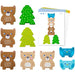 Forest Friends Stacking Toy - Wooden Toddler Toy for Developmental Learning and Motor Skills - HABA