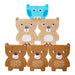 Forest Friends Stacking Toy - Wooden Toddler Toy for Developmental Learning and Motor Skills - HABA