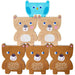 Forest Friends Stacking Toy - Wooden Toddler Toy for Developmental Learning and Motor Skills - HABA