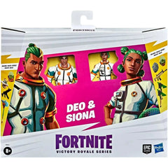 Fortnite - Astronaut Outfit Deo & Siona Action Figure Set (6") - Hasbro - Victory Royale Series - (2021)