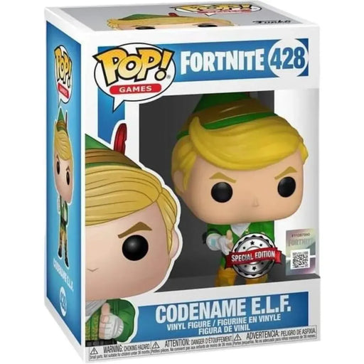 Fortnite - Codename E.L.F. Figure (3.75") - Funko - Pop! Games Series (428), Target Exclusive