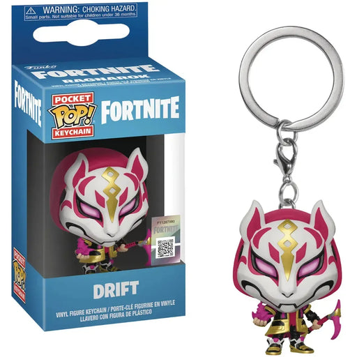 Fortnite - Drift Figure Keychain (1.5") - Funko - Pocket Pop! Keychain Series