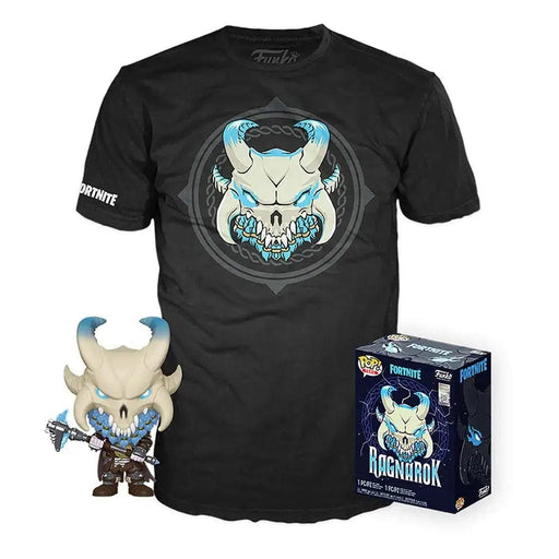 Fortnite - Ragnarok T-Shirt & Figure Set - Funko - POP! Tees Series, POP! Games Series (465), Walmart Exclusive Edition