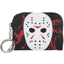 Friday The 13th - Jason Mask Mini Wallet (Zip Around) - Bioworld