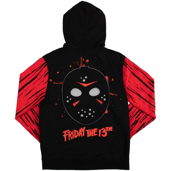 Friday the 13th - Double-Sided Red & Black Hoodie - Bioworld