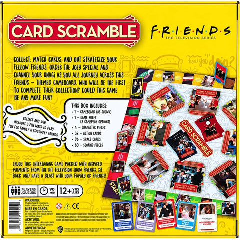 Friends: The Television Series - Competitive Collection Strategy Board Game for Family and Adults (2-4 Players, Ages 12+) - Aquarius - Image 3