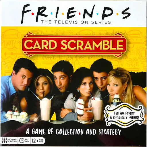 Friends: The Television Series - Competitive Collection Strategy Board Game for Family and Adults...