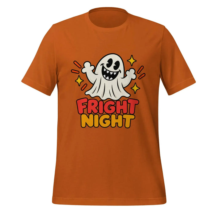 Fright Night T-Shirt - Bold Halloween Ghost Graphic Tee