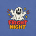 Fright Night T-Shirt - Bold Halloween Ghost Graphic Tee