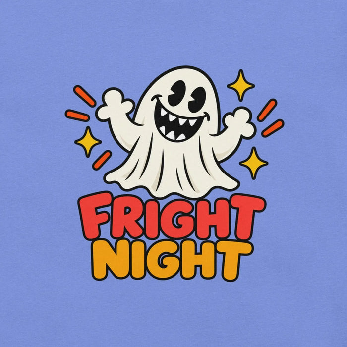 Fright Night T-Shirt - Bold Halloween Ghost Graphic Tee