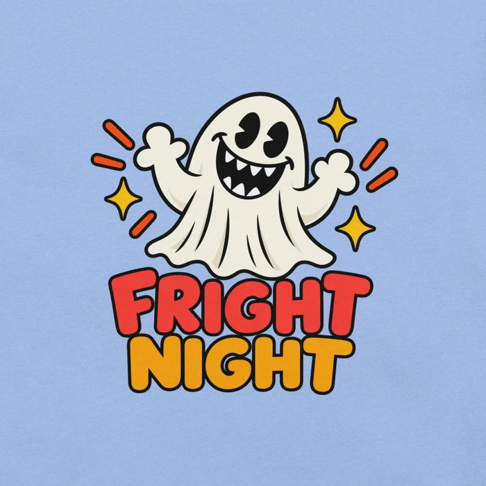 Fright Night T-Shirt - Bold Halloween Ghost Graphic Tee