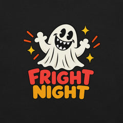 Fright Night T-Shirt - Bold Halloween Ghost Graphic Tee