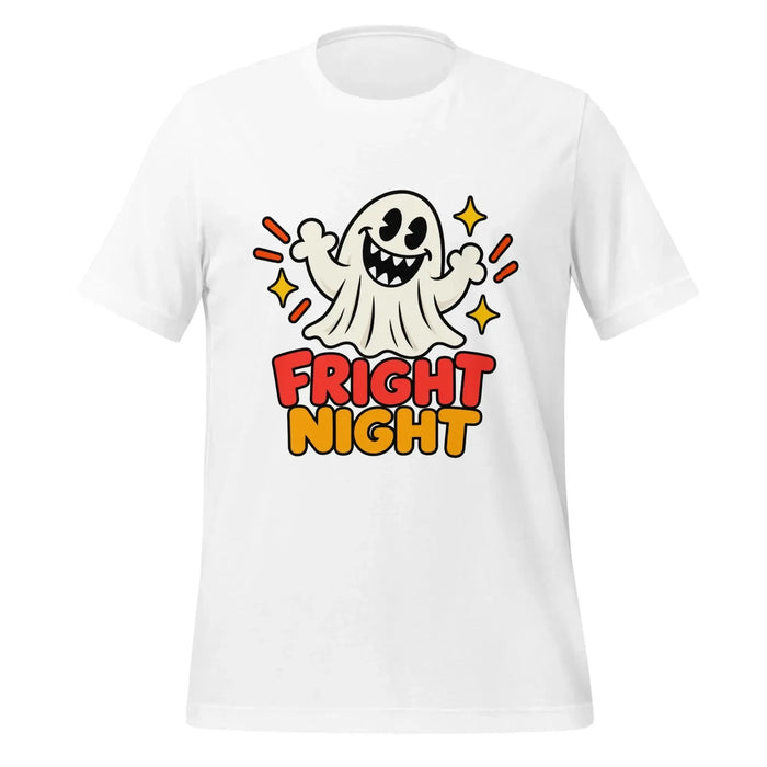 Fright Night T-Shirt - Bold Halloween Ghost Graphic Tee