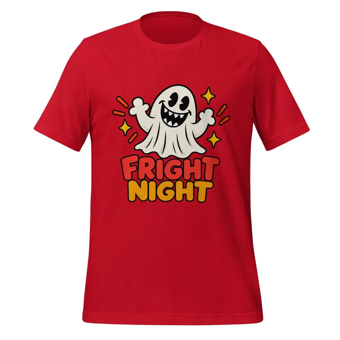 Fright Night T-Shirt - Bold Halloween Ghost Graphic Tee