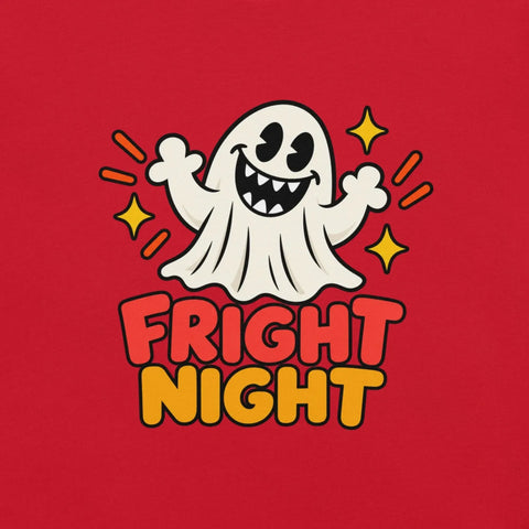 Fright Night T-Shirt - Bold Halloween Ghost Graphic Tee - Image 6