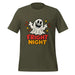 Fright Night T-Shirt - Bold Halloween Ghost Graphic Tee