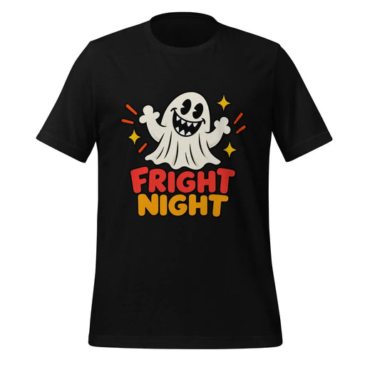 Fright Night T-Shirt - Bold Halloween Ghost Graphic Tee