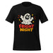 Fright Night T-Shirt - Bold Halloween Ghost Graphic Tee