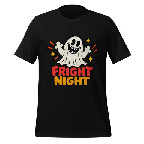 Fright Night T-Shirt - Bold Halloween Ghost Graphic Tee - Image 1