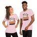 Fright Night T-Shirt - Cute Halloween Ghost Cat and Bats Graphic Tee