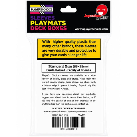 Fruits Basket - Standard Family of Friends Card Sleeves (60-Pack) - Japanime Games - Image 2