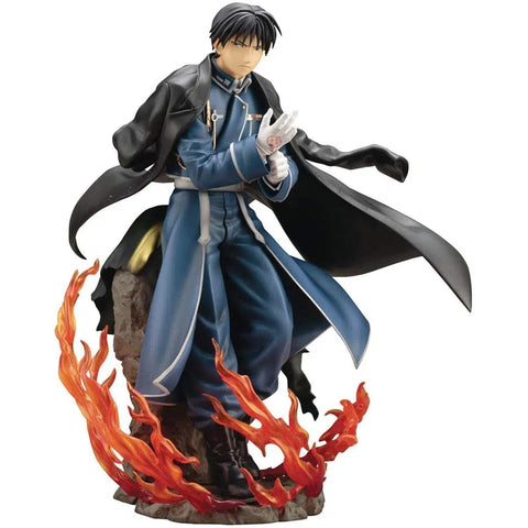 Fullmetal Alchemist - Roy Mustang Statue Figure (1:8 Scale) - Kotobukiya - ArtFX J Series