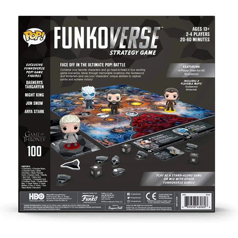 Funkoverse Strategy Game [Game of Thrones] - Board Game - Funko Games - Pop! Series