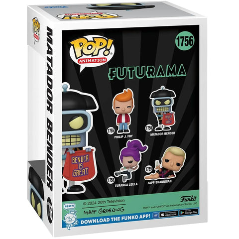 Futurama - Matador Bender Figure (4.25