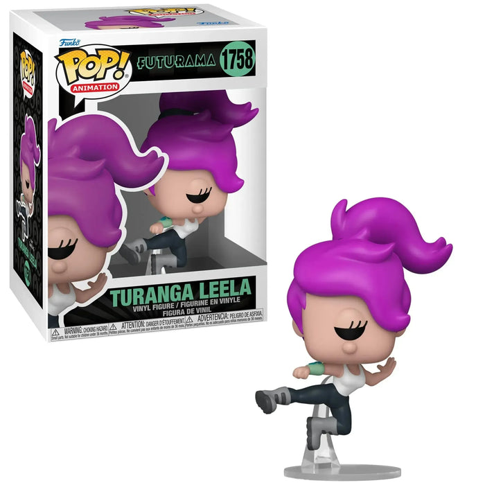 Futurama - Turanga Leela Figure (4.25", Vinyl) - Funko - Pop! Animation Series (1758) - (2024)