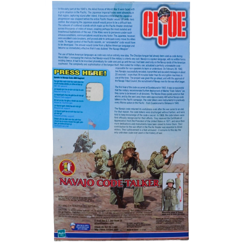 G.I. Joe - Navajo Code Talker Action Figure - Hasbro - (1999)