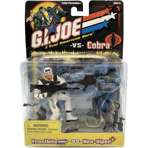G.I. Joe: A Real American Hero - Frostbite vs. Neo-Viper 2-Pack Figure Set (3.75