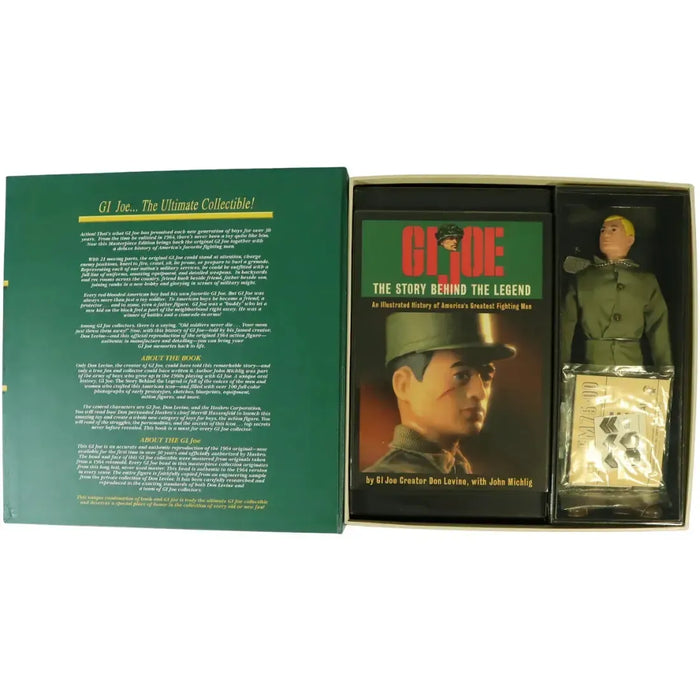G.I. Joe - 1964 Reproduction G.I. Joe Action Figure & History of G.I. Joe Book - Hasbro - Masterpiece Edition