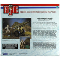 G.I. Joe: A Real American Hero - World War II 155-mm Howitzer Cannon Captain Action Figure (12