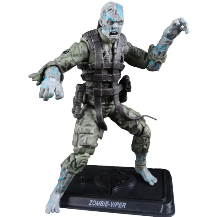 G.I. Joe: A Real American Hero - Zombie-Viper Cobra Trooper Action Figure (3.75") - Hasbro - 30 Years of A Real American Hero Series - (2011)